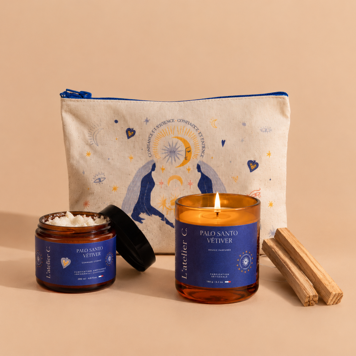 Coffret corps Palo Santo Vétiver