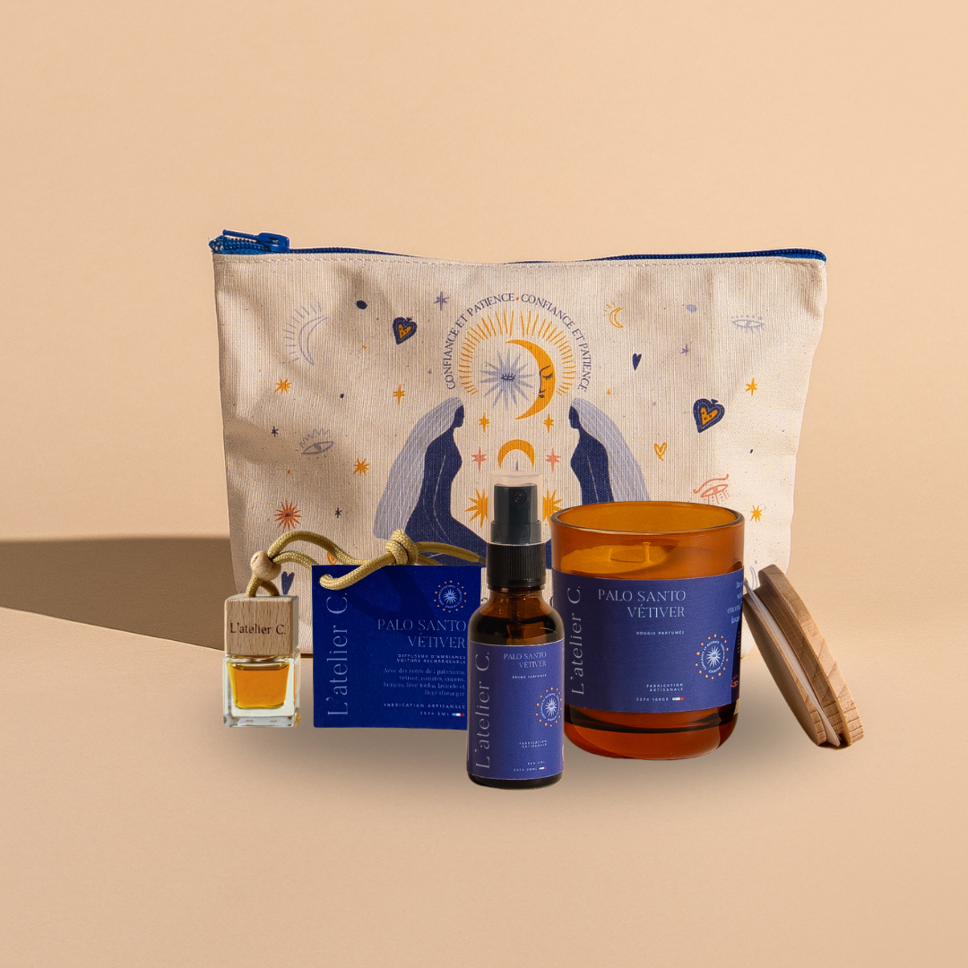 Coffret maison Palo Santo Vétiver
