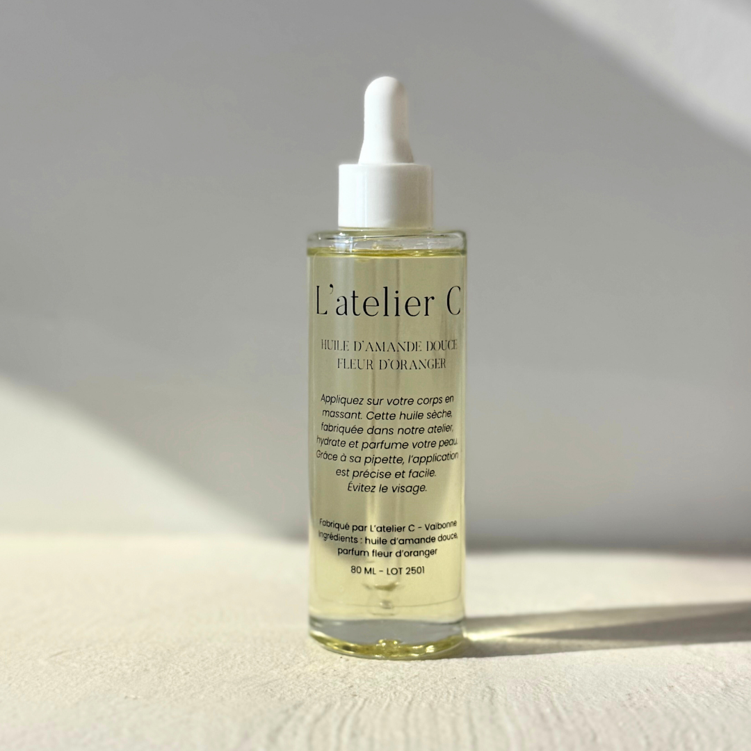 Huile corporelle à la fleur d'oranger